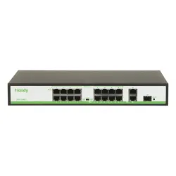 PoE-коммутатор (16 PoE-портов) Tiandy, TC-P3S019 H/1621/AT/180